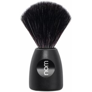 NOM LASSE Scheerkwast zwart, Black Fibre