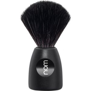 NOM LASSE Scheerkwast zwart, Black Fibre