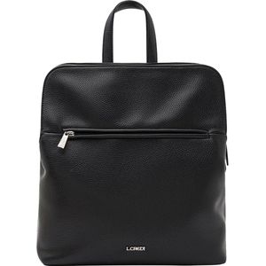 L.CREDI Rugzak Melanie Backpack Black Zwart