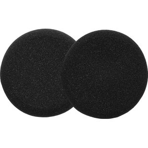kwmobile 2x oorkussens geschikt voor Jabra Evolve 20 / 20se / 30 / 30II / 40 / 65 Koptelefoon - Vervangende earpads voor Overear Koptelefoon