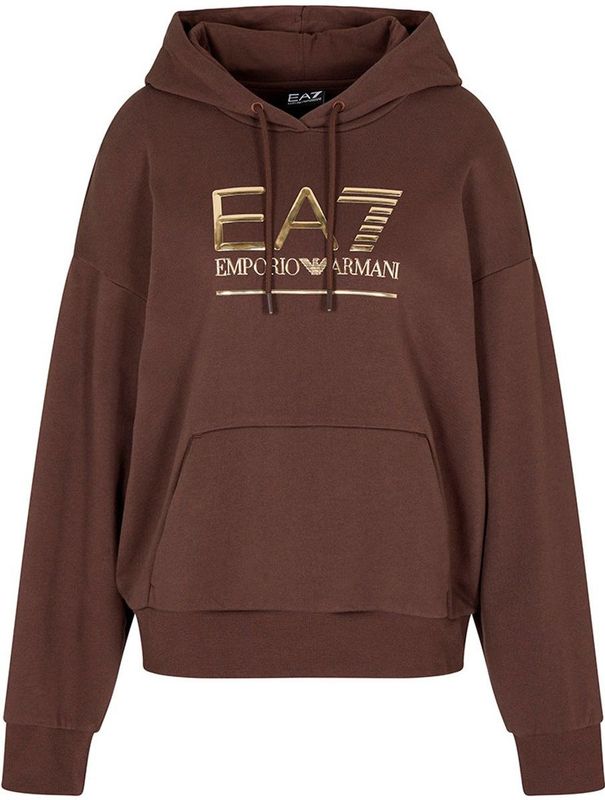 EA7 - Train Visibility W - Sweatshirt - Bruin - Casual - Katoen