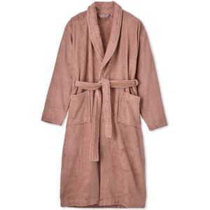 Kayori Fanshi Badjas - Unisex - Biologisch Katoen - Oudroze - M - Lang