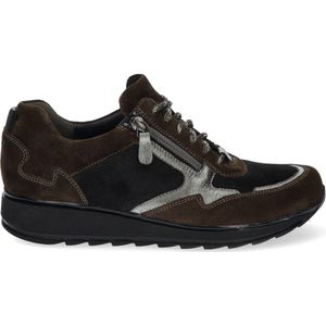 Durea 6261 Flex Sneaker Olijf/Flora/Zwart H