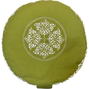 YogaStyles Meditatiekussen Design Groen XL