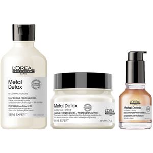 L'Oréal Professionnel - Serie Expert - Metal Detox - Voordeelset beschadigd haar