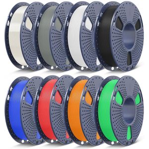 Veelkleurig PLA Filament voor 3D-printer - 1,75 mm, 2 kg, 8 Kleuren