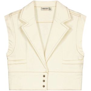 Like Flo - Danique Gilet Off white - Off white - Maat 104-116