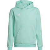 adidas - Entrada 22 Hoodie Youth - Mintgroene Hoodie-116