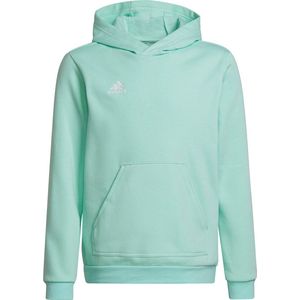 adidas - Entrada 22 Hoodie Youth - Mintgroene Hoodie-140