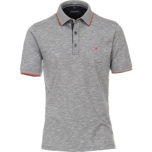 Casa Moda Polo Shirt Grijs Gemêleerd 913671400-766 - M