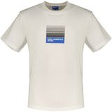 Karl Lagerfeld Reg Box Fade Logo T-shirt Met Korte Mouwen Wit S Man