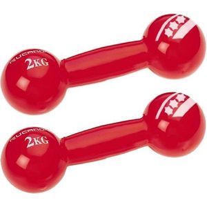 Rucanor Dumbbell 2.0 KG Set - Klein fitness  - rood - ONE