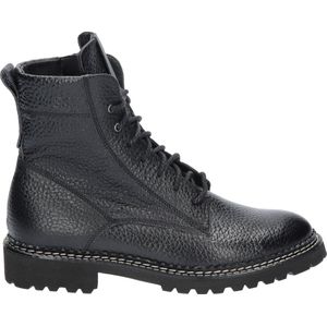 Zwarte Durea Veterboots Wijdte H