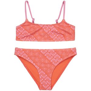 Roxy - Heart N Soul - Tweedelige Zwemset - Meisjes - Gerecycled Polyester - Chloorbestendig
