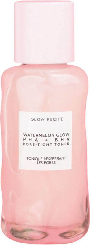 Glow Recipe Mini Watermelon Glow PHA + BHA Pore-Tight Toner 40ml - Hyaluronzuur, Cactuswater & Kalmerende Komkommer