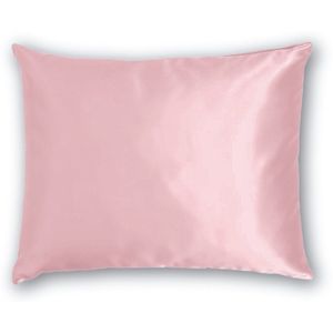 Zijden Kussensloop Vintage Roze - 22MM - 50x70cm - Satijnen kussensloop