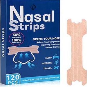Equivera Neuspleisters - Neusstrips - Anti-Snurk Strips - Anti-Snurk Pleisters - Neusspreider - Ondersteuning Ademhaling - Hulpmiddel tegen Snurken