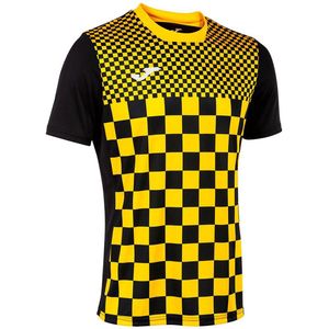 Joma - Flag III - T-shirt - Geel - Korte Mouwen - Herenmodel