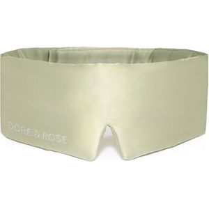 Dore & Rose - Nº 29 Joie de Vivre - Slaapmasker - Groen - Zijden Slaapmasker