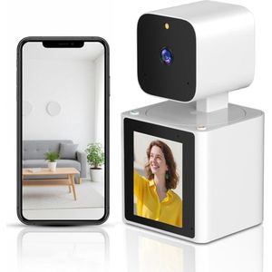 White-Label® Hondencamera - Huisdiercamera - Babyfoon met Camera en App - Baby Monitor - Full HD