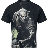 The Witcher - Gaming T-shirt - Grijs - Geralt