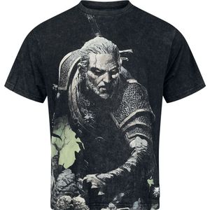 The Witcher - Gaming T-shirt - Grijs - Geralt
