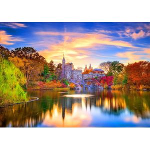Bluebird puzzel Belvedere Castle, New York - 1000 stukjes.
