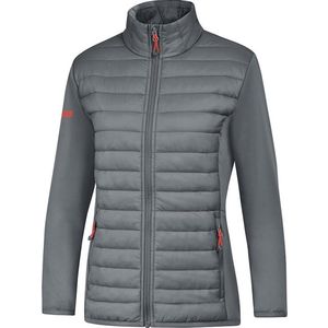 Jako - Hooded Jacket Premium Woman - Jas met kap Premium Basics - 34 - Grijs