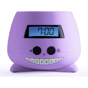 Bigben Wekker My Violet met Projectie - Paars