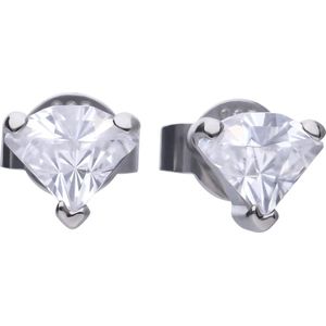 Diamonfire Zilveren Oorknoppen Minimal Diamondshape 806.0442.00