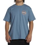 Billabong Rotor Diamond T-shirt Met Korte Mouwen Blauw S Man