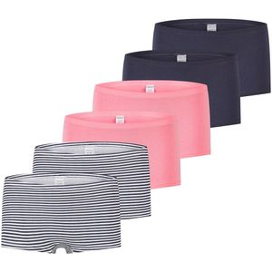 Schiesser Meisjes shorts slip 6 pack 95/5 Organic Cotton