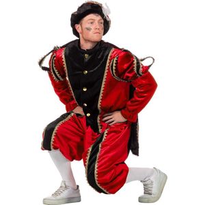 Piet Kostuum | Rode Piet Kostuum | Maat 50 | Sinterklaas | Verkleedkleding