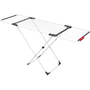 Surprise wasrek wit - Vileda - staal - aluminium - 62 x 125 x 133 cm