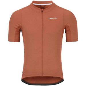 Craft Adv Endur Korte Mouw Wielertrui Bruin L Man