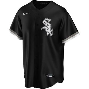 Nike Mlb Chicago White Sox Official Replica Alternate T-shirt Met Korte Mouwen Zwart M Man