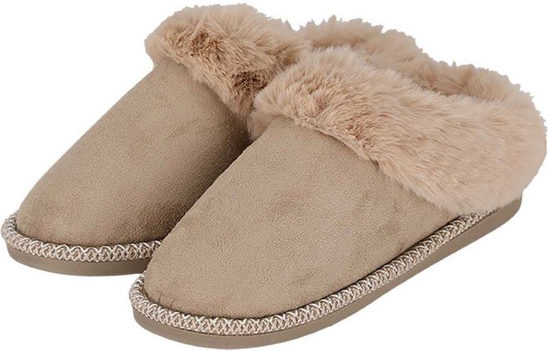 Instap Pantoffel - Teddy - Dames - Zacht en Warm - Antislip Zool