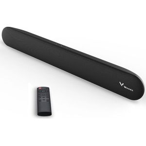 TV-soundbar met ingebouwde subwoofer Surround Sound, 60 W draadloze Bluetooth 5.0-apparaatstreaming, met afstandsbediening, AUX / RCA / USB / optische ingangsbeugel