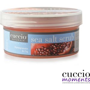 Cuccio Bodycrème Sea Salt Scrub Pomgranate & Fig 240 gr