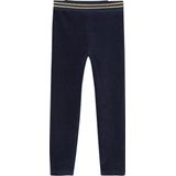 Fluwelen Meisjeslegging - Marineblauw - Ribfluweel