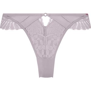 Hunkemöller Dames Lingerie Brazilian Almendra - Paars - maat M