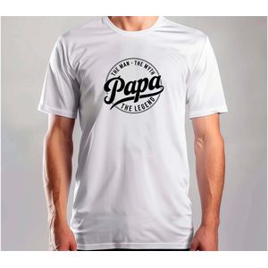 Papa The Man - T Shirt - TheBestDad - NumberOneDad - Cute - Funny - DeBestePapa - BestePapaOoit - Nummer1Papa