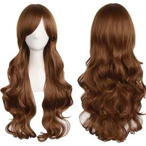Equivera Pruiken Dames - Haar - Synthetisch Haar - Pruik - Premium - Voor Vrouwen - Cadeau