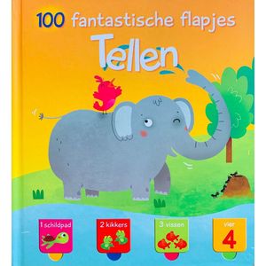 100 fantastische flapjes - ''Tellen'' - Kinderboek - Leerboek
