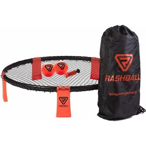 Roundnet Set voor Beginners en Professionals - Inclusief Ballen, Pomp, Rugzak en Regels voor Binnen en Buiten