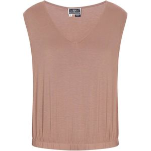 DreiMaster - Everyday Fashion - Top - Donkerbeige