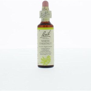 White Chestnut/Paardekast Bach - 20 ml - Voedingssupplement