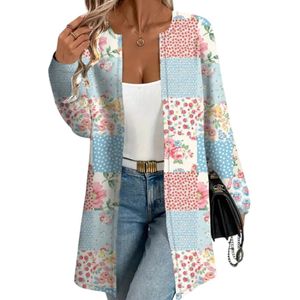 Lang stretchy vest schildpadden XXL