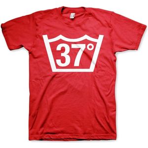 Hybris 37 Celcius Tee T-Shirt Red-S
