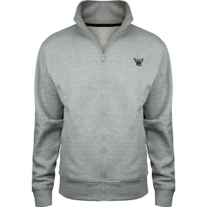 Corypheus Grey Melange Men's Zip Vest - Small